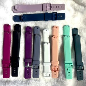 10 Silicone Bands for Fitbit Inspire HR & Fitbit Inspire 2,Fitbit Inspire,Ace 2